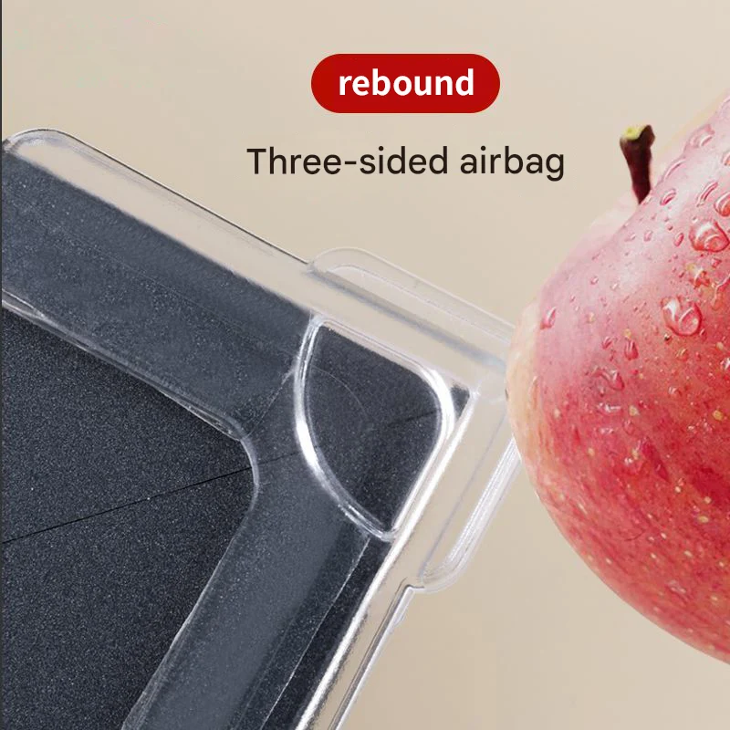 4pcs Window Corner Protector Children Anti-Collision Airbag Self-Adhesive Edging Table Corner Protection Soft Silicone