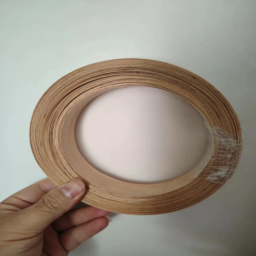 20M Length , Width: About 22MM ,Thickness:0.5mm, Maple Natural Edge Banding Strip Wood Veneer Sheets