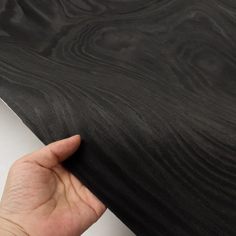 Wood Veneer Panels Wall Home Decoration Single Panel Eneer for Interior Wooden Door 58x250cm T0.4mm