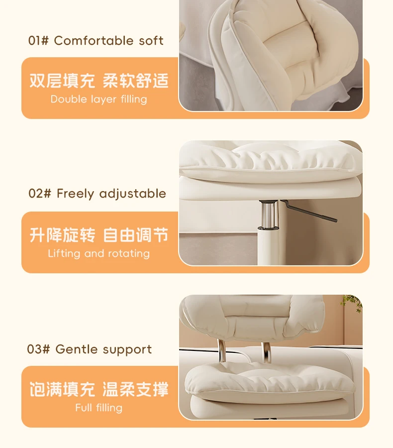 Beauty Chair Roller Rotating Beauty Salon Special Large Bench Hairdressing Nail Salon Chair Elevating Barber Shop Rotating 회전의자