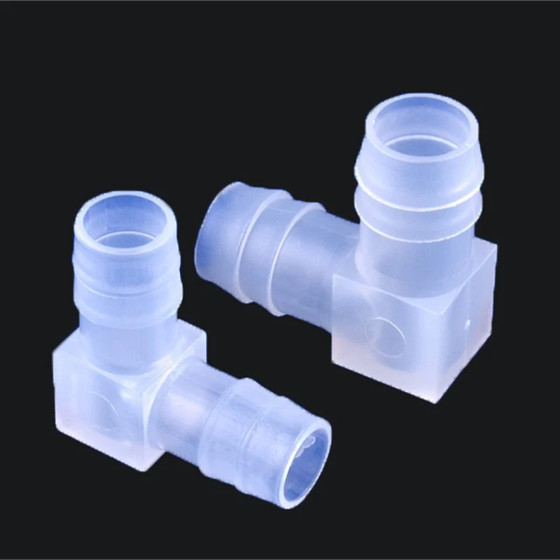 5/10/50pcs plastic bend joint OD 1.6~25mm PP 90 Degree Elbow Connectors Aquarium Fish Tank Pagoda Joint Air Pump Fittings
