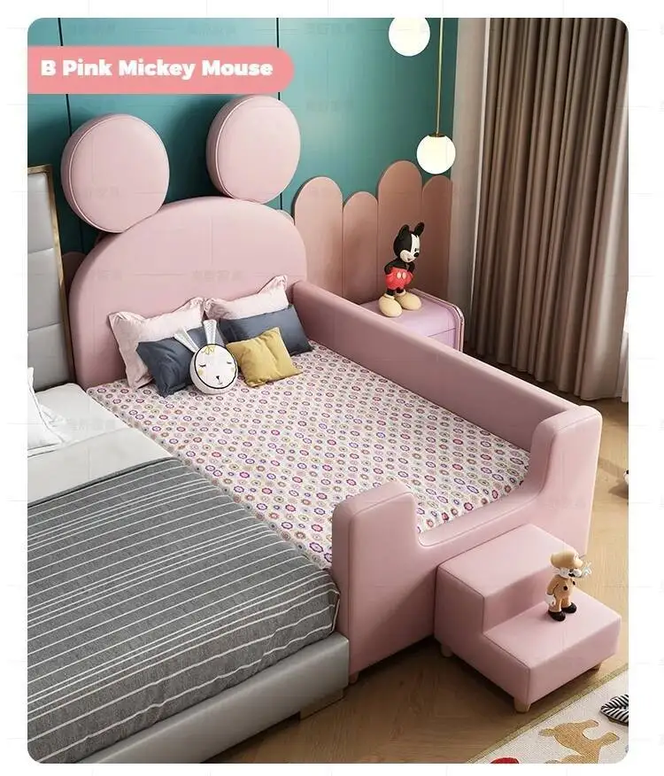 Design Bed White House Cute Kids Children's Black Modern Loft Children Beds Boys Girls Lit Cabane Enfant Furniture For Bedroom
