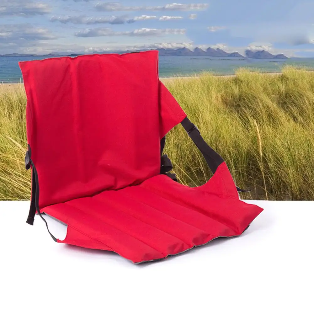 Stadium Seat Chair Bleacher Cushion With Padded Back Support Reclining Stadium Seat Chair Folding Stadium Chair For Women Men