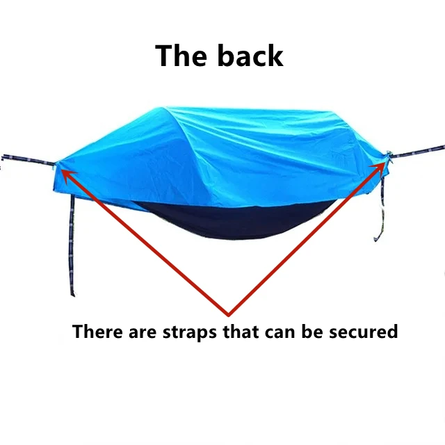 Traveller hammock rainproof cloth for 270cm hammock, hammock sun protection canopy with straps