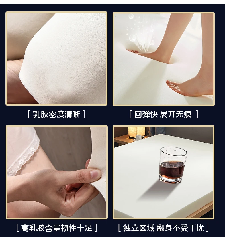 Sponge Latex Filling Mattress Floor Mat Foldable Slow Rebound Tatami Cover Bedspreads 4/7cm Thickness King Twin Queen Size