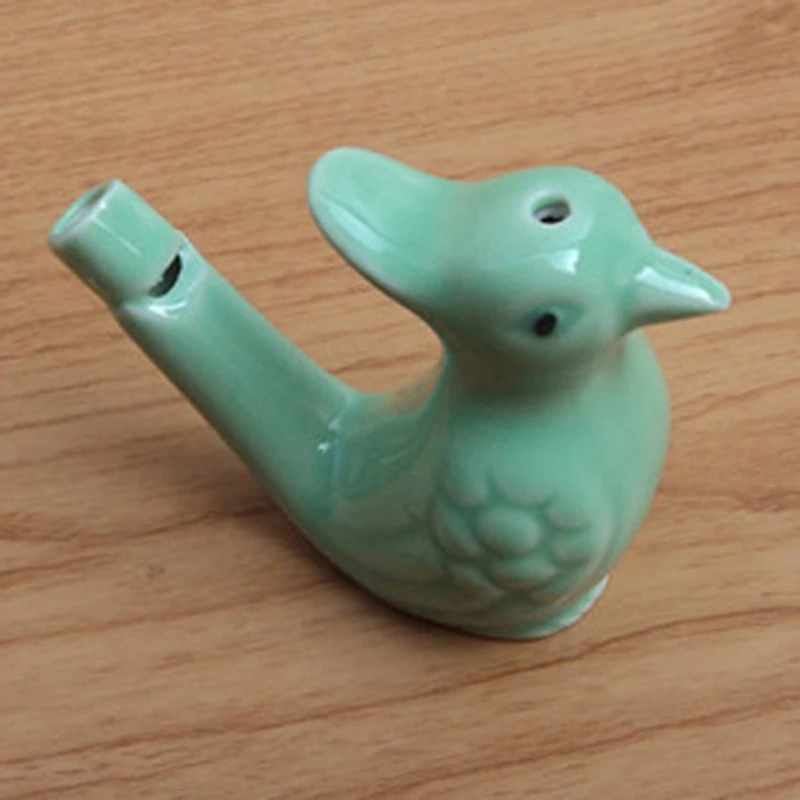 Ceramic Bird Whistle Musical Instrument Musical Toy for Kid Early Learning Educational Children Gift Toy