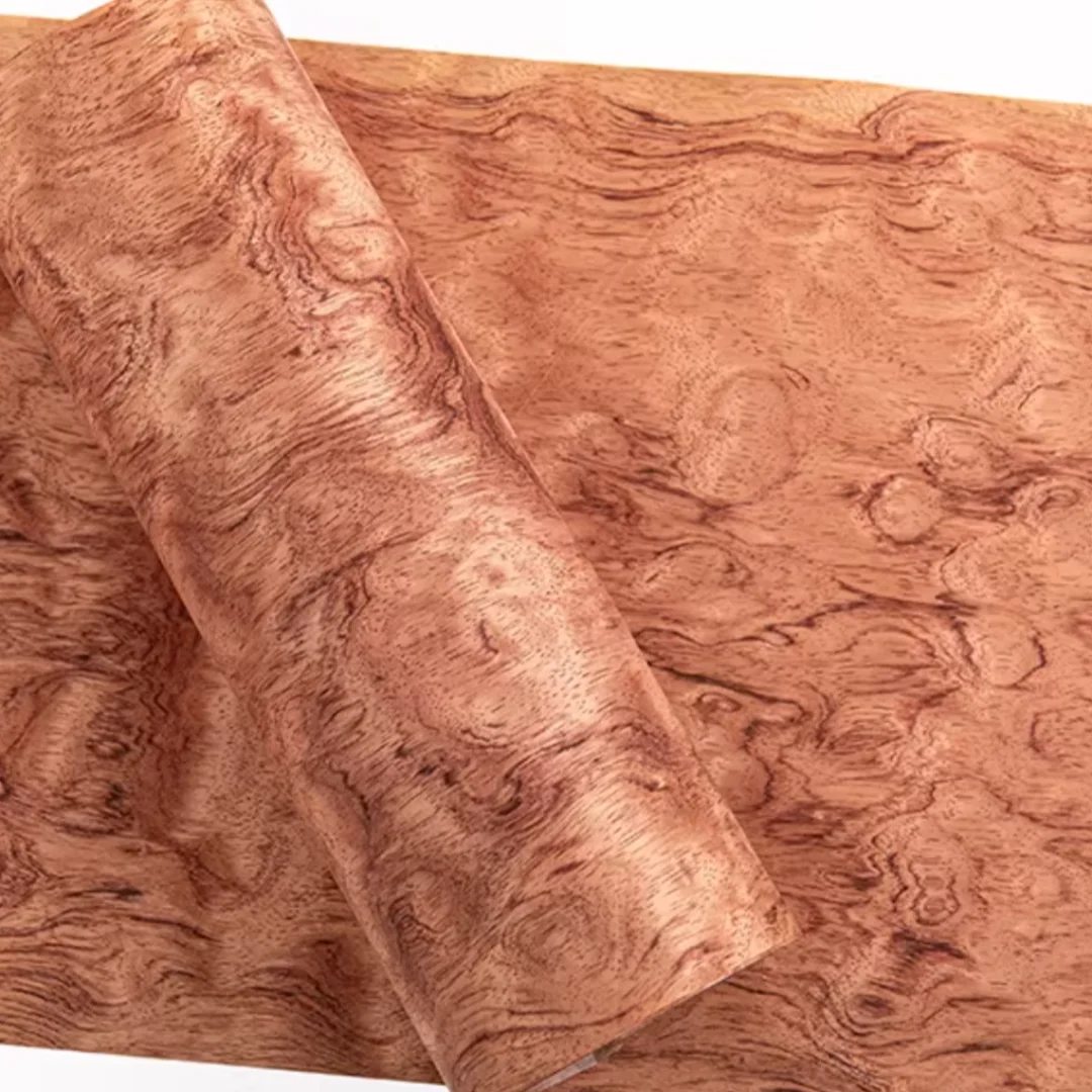 L:2.5meters Width:280mm T:0.25mm Natural Pear Wood Veneer With Solid Wood Veneer Handmade Veneer For Acoustic Guitar Decoration
