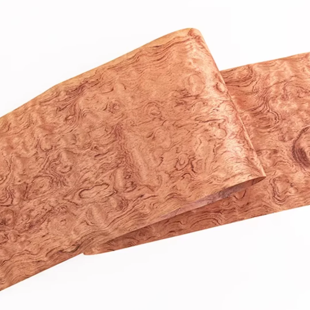 L:2.5meters Width:280mm T:0.25mm Natural Pear Wood Veneer With Solid Wood Veneer Handmade Veneer For Acoustic Guitar Decoration
