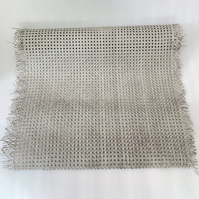 2024 New Colors Indonesian Plastic Rattan Cane Webbing Roll Wicker Sheet Outdoor Chair Table Furniture Repair Material Exclusive