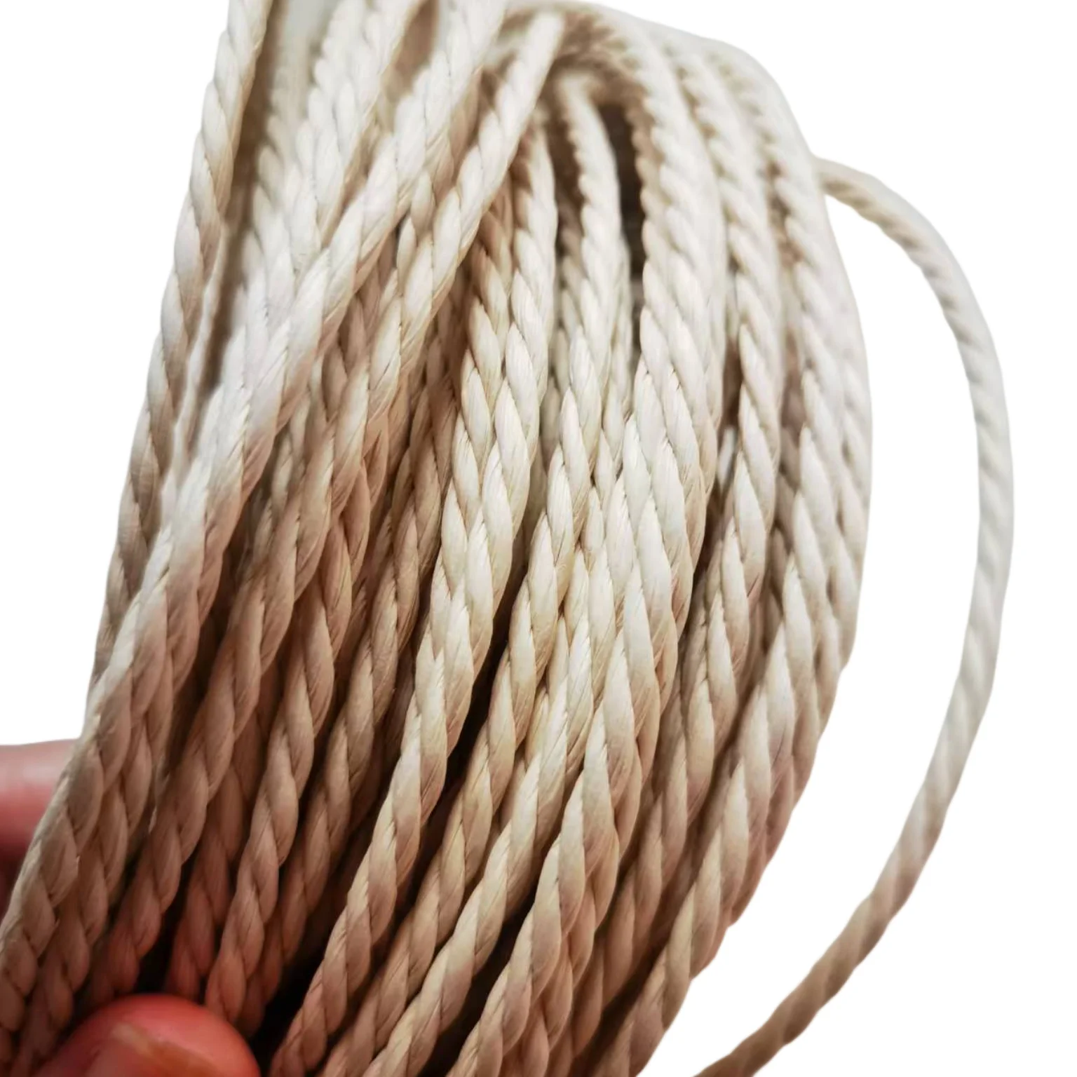 4mm Danish Paper Cord Natural White Original Danish Cord Paper Rope Waterproof For Y-Shaped Chair Seat Surface Material