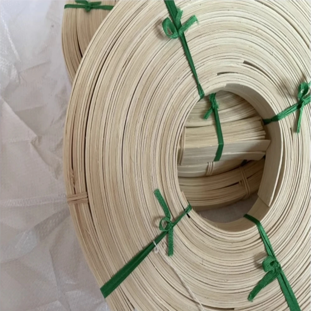 10 Meters Flat Reed Rattan Core 5mm/8mm/10mm Natural Indonesian for Chair Repairing Basket Weaving Van Mat Making