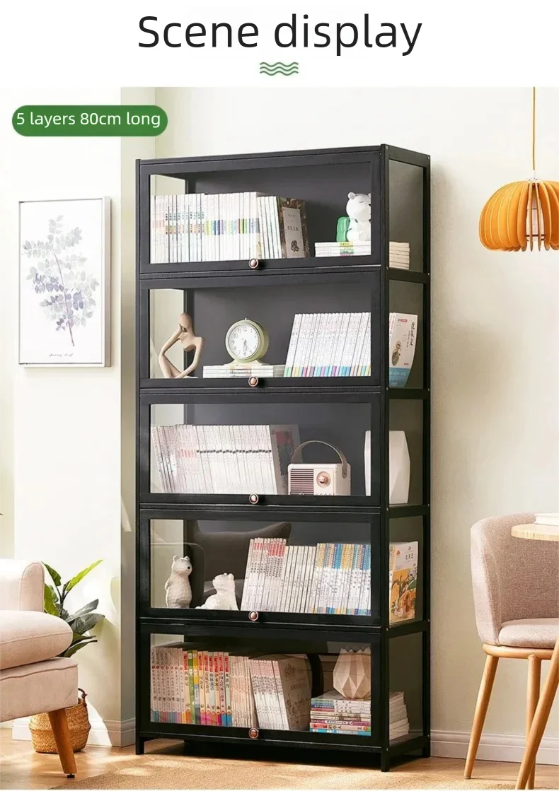 Bookshelf Vitrina Gabinete Organizers Cabinets Books Storage Living Room Cabinet Bedroom Furniture Shelve Salas Oferta Muebles