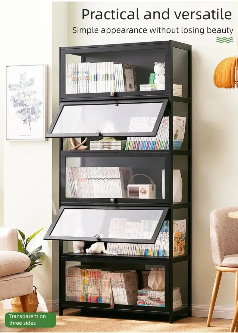 Bookshelf Vitrina Gabinete Organizers Cabinets Books Storage Living Room Cabinet Bedroom Furniture Shelve Salas Oferta Muebles