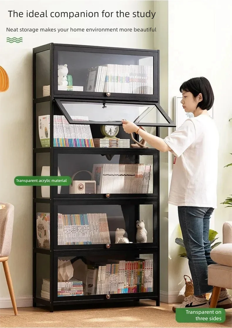 Bookshelf Vitrina Gabinete Organizers Cabinets Books Storage Living Room Cabinet Bedroom Furniture Shelve Salas Oferta Muebles