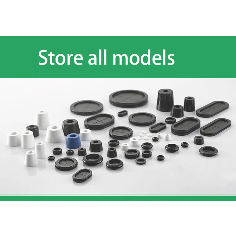 Large Furniture Legs Feet Chair Floor Protector Cushion Black Rubber Damping Pad Non-slip Table Instrument Chair Pads