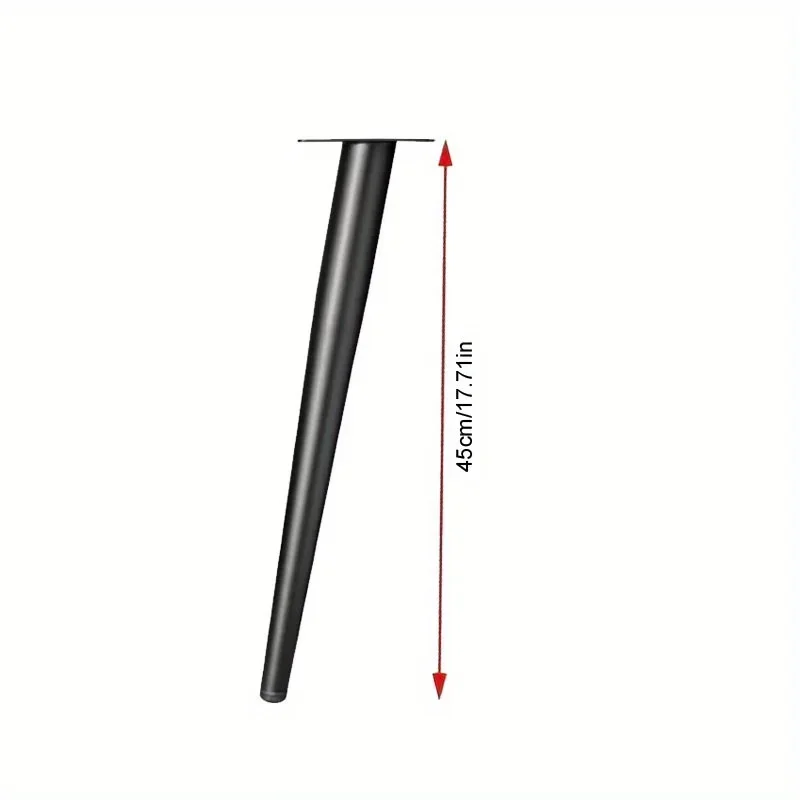 4pcs Furniture Accessories Furniture Legs Metal Furniture Legs Replacement Sofa Living Room Bedroom Table Cabinet TV Stand Feet