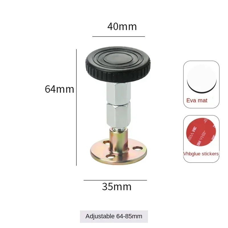 Wood Home Furniture Legs Bedside Anti-shake Cabinet Furniture Anti-fall Device Fixtures Pied De Lit Bed Headboard Parts