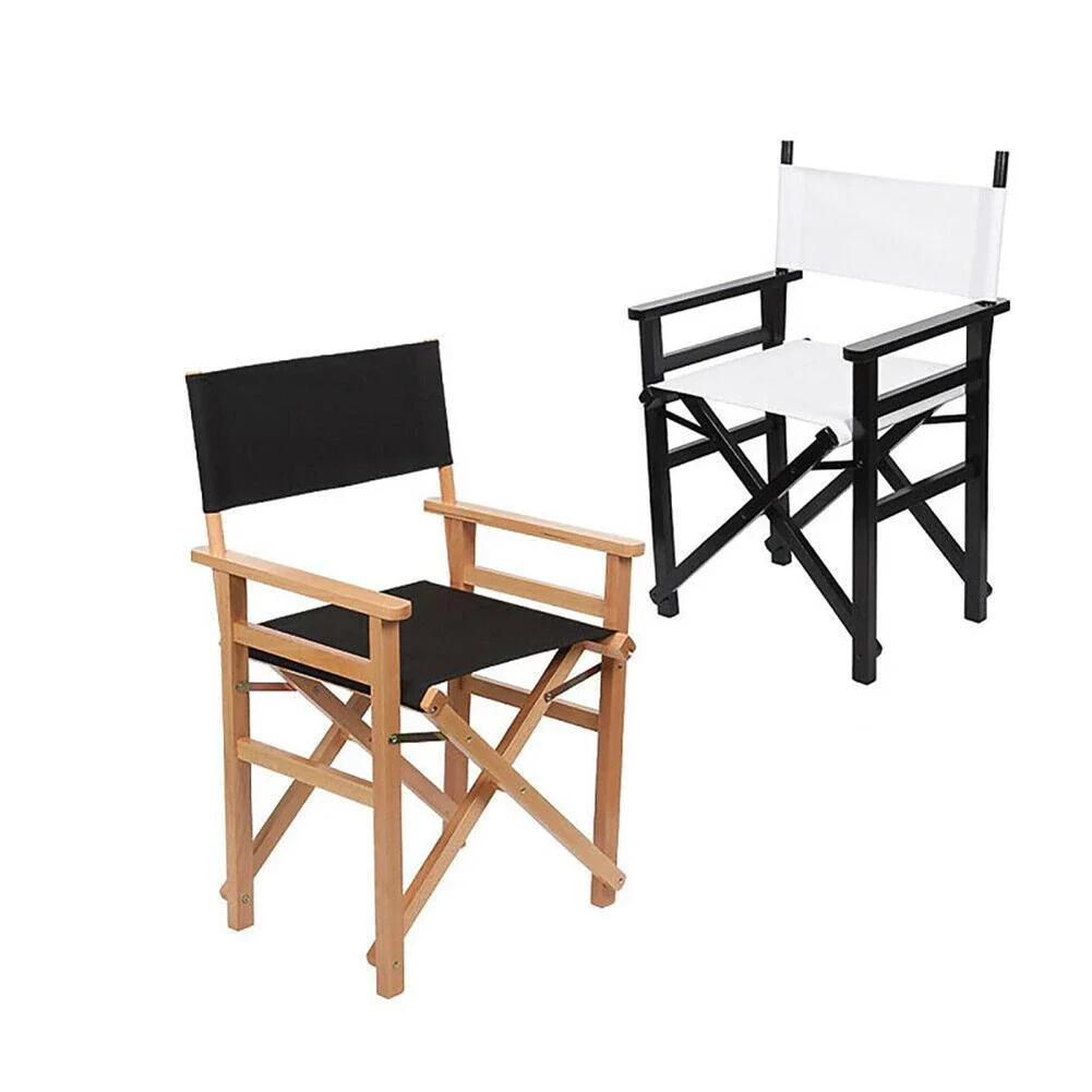 Washable Chair Seat Covers Kit Director Chair Seat Replacement Canvas Cover Accessories For Director Chairs With Round Rod