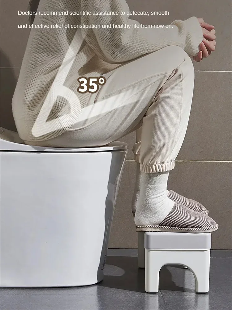 New Bathroom Squatty Potty Toilet Stool for Children Pregnant Woman Seat Elderly Toilet Foot Stand Stool Bathroom Accessories