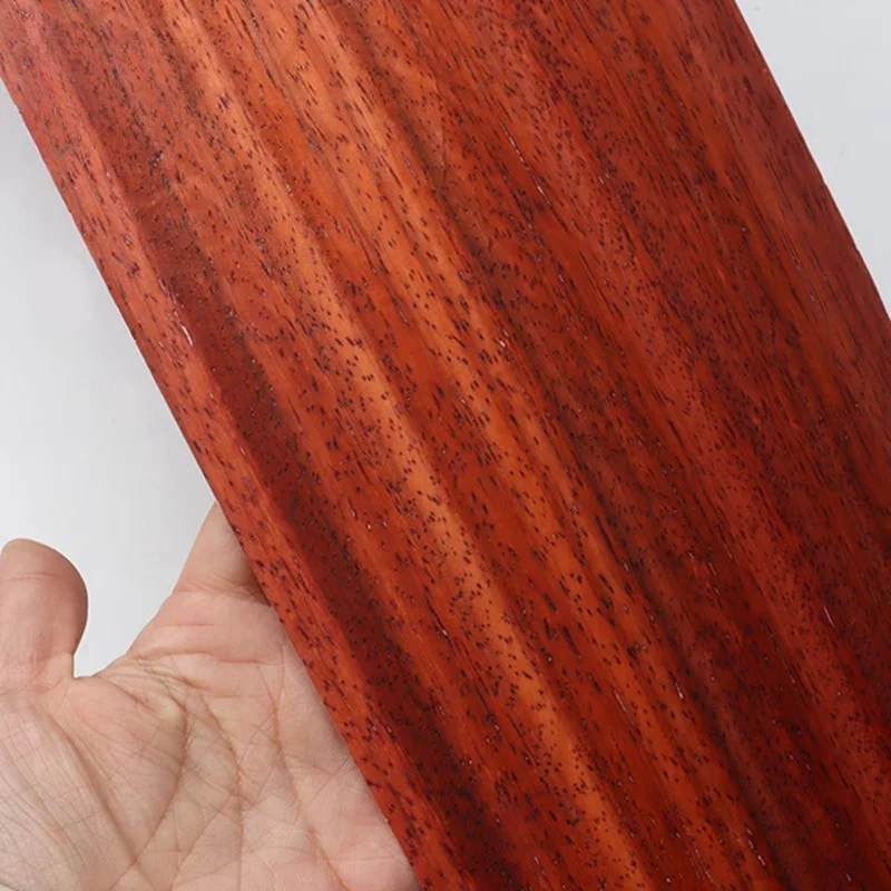 Veneer Wood Sheet Natural Rosewood Veneer Furniture Speaker Veneer Home Decoration Adhesive Surface size:15x250cm T0.2mm