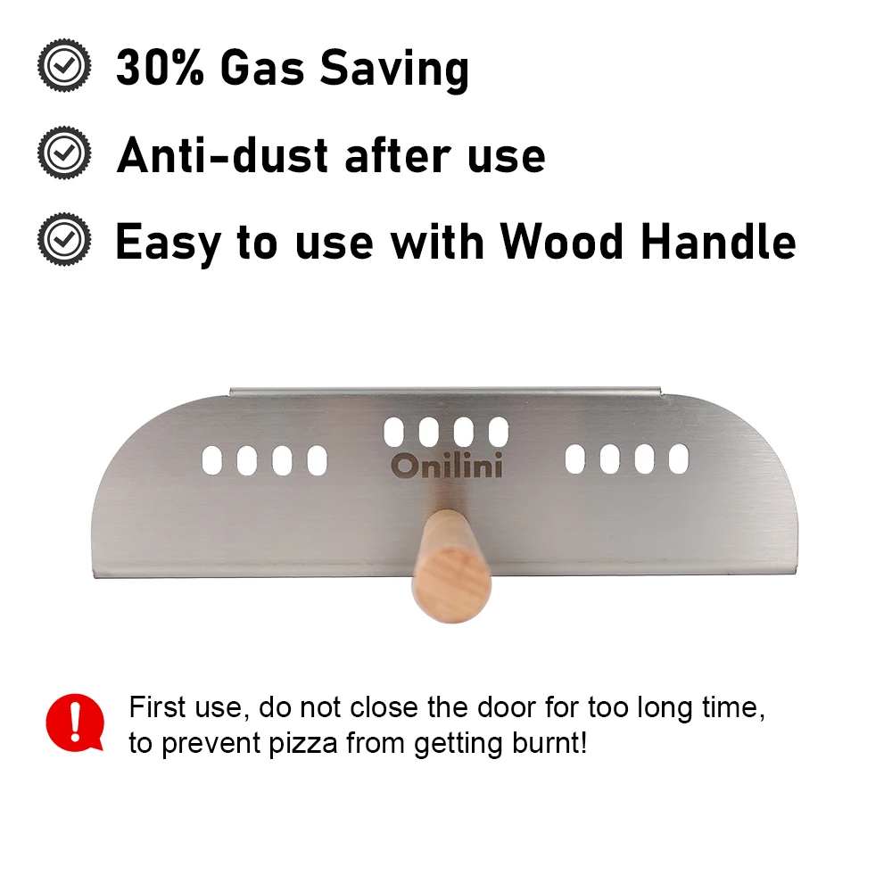 Pizza Oven Door for Gozney Tread, Oven Door for Gozney Arc XL, Stainless Steel Oven Accessories