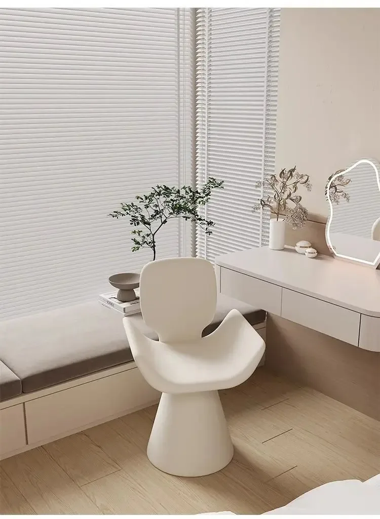 Hot Furniture Italian Style, Light Luxury, Chair, Simple Style, Dressing Stool, Household, Rotatable, High-end, Dining Chair