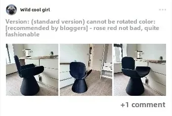 Hot Furniture Italian Style, Light Luxury, Chair, Simple Style, Dressing Stool, Household, Rotatable, High-end, Dining Chair