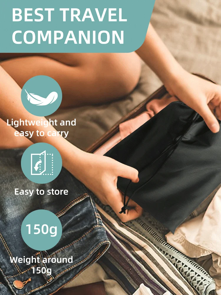 Newest Airplane Foot Hammock Airline Foot Rest With Removable Pad Adjustable Strap Foot Hammock With Menory Foam For Travel