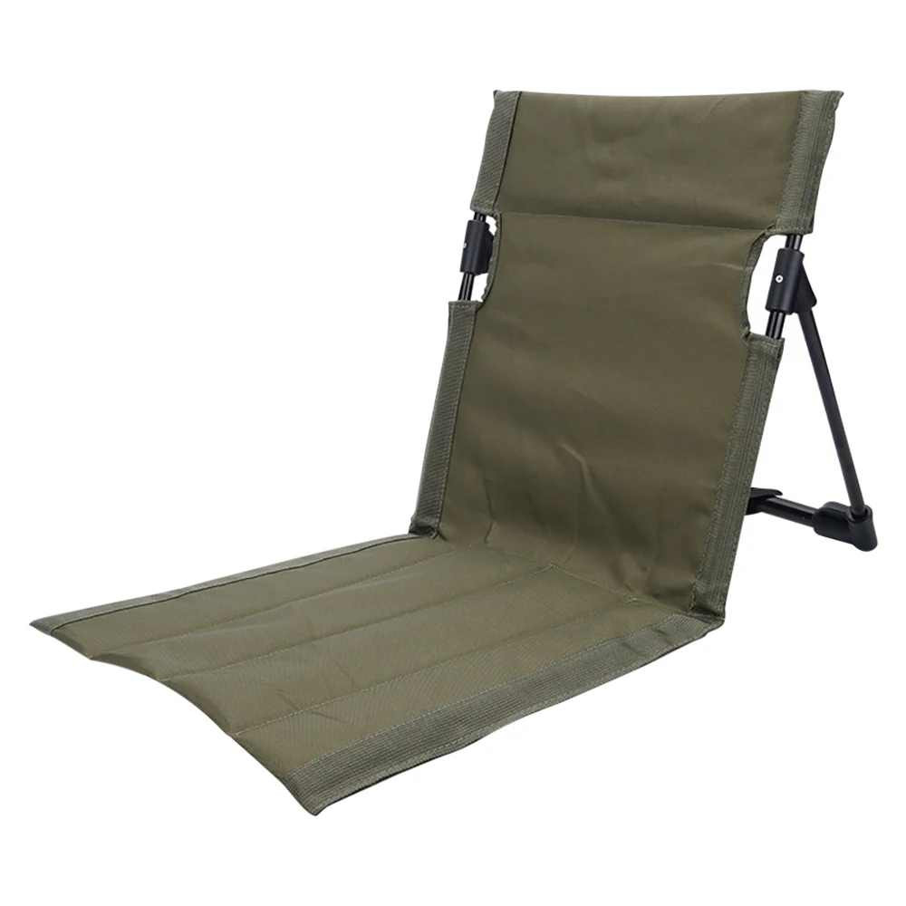 1PCS Outdoor Folding Camping Chair Outdoor Garden Single Lazy Chair Leisure Chair Beach Park Portable Camping Picnic Back Chair