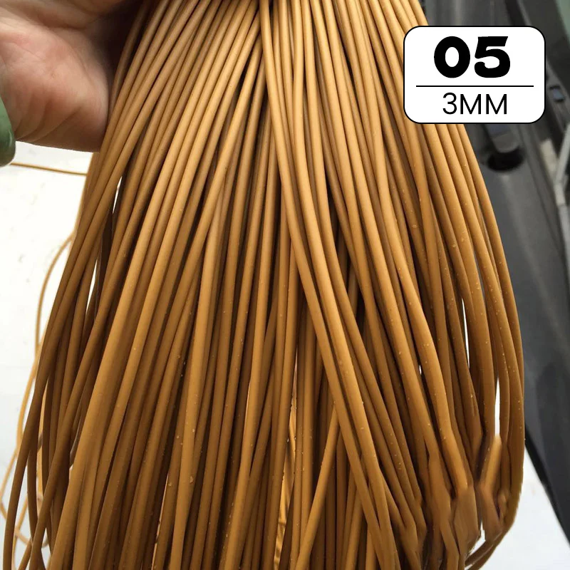 500G Round PE Rattan 2.5/3/3.5/4.5mm Plastic Synthetic Rattan Weaving Raw Material for Furniture Repair Chair Storage Basket DIY