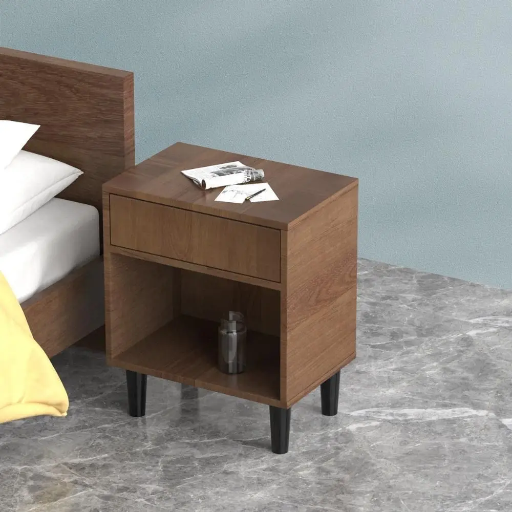 8/10/12/15/20cm Durable Solid Wood Furniture Legs Conical Universal Sofa Legs with Iron Sheet Chair Replacement Feet
