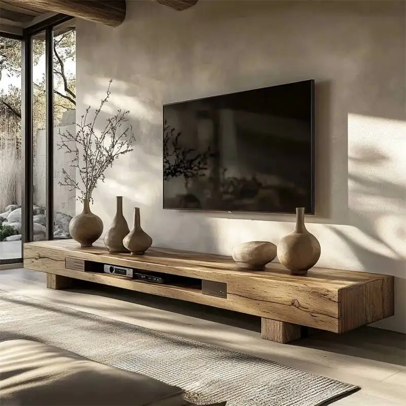 Storage Vertical Tv Stand Design Normal Narrow Wooden Minimalist Tv Cabinet Living Room Nordic Mueble Para Tele Furniture Home