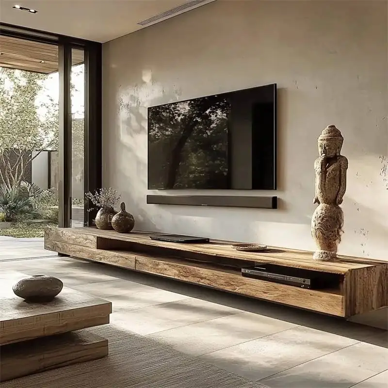 Storage Vertical Tv Stand Design Normal Narrow Wooden Minimalist Tv Cabinet Living Room Nordic Mueble Para Tele Furniture Home