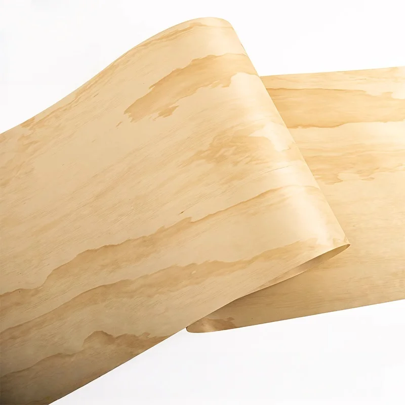Natural New Zealand Pine Veneer Sheet Rotary-Cut Wood Grain Decorative Panel for DIY Furniture/Wall hotel self-adhesive panels