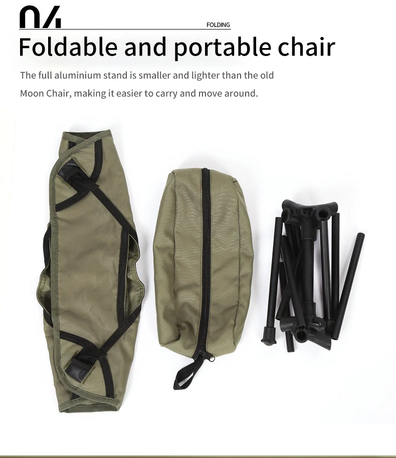 Ultralight Portable Folding Chair Outdoor Camping Detachable Fishing Chair Gardren Furniture Beach BBQ Hiking Picnic Seat
