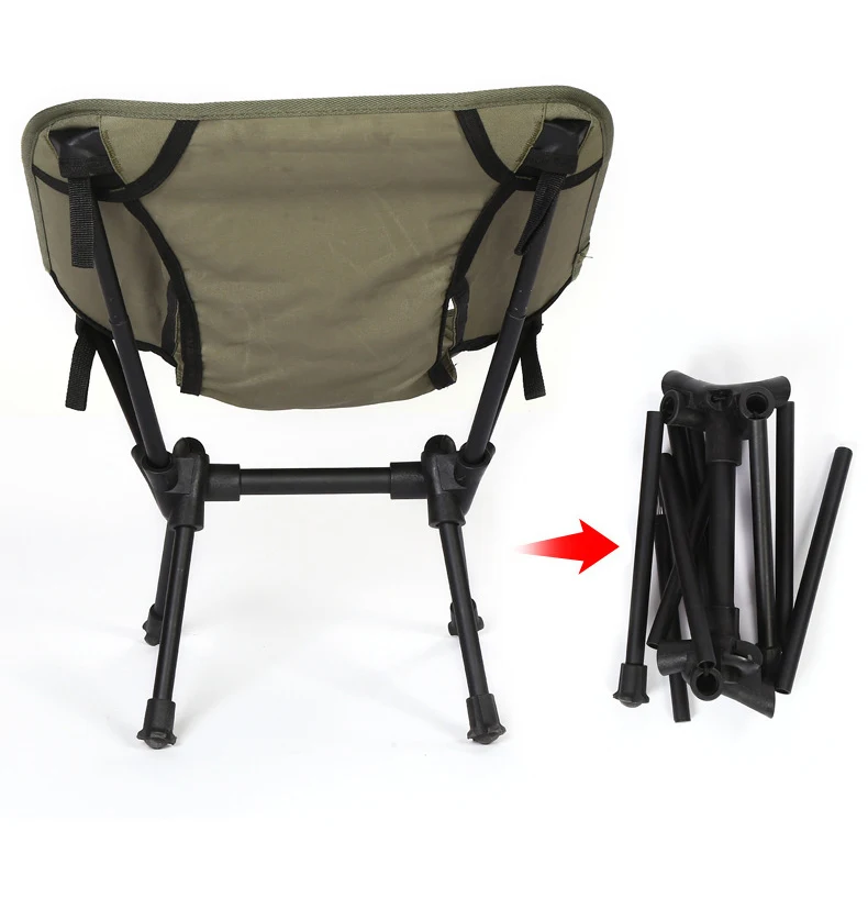 Ultralight Portable Folding Chair Outdoor Camping Detachable Fishing Chair Gardren Furniture Beach BBQ Hiking Picnic Seat