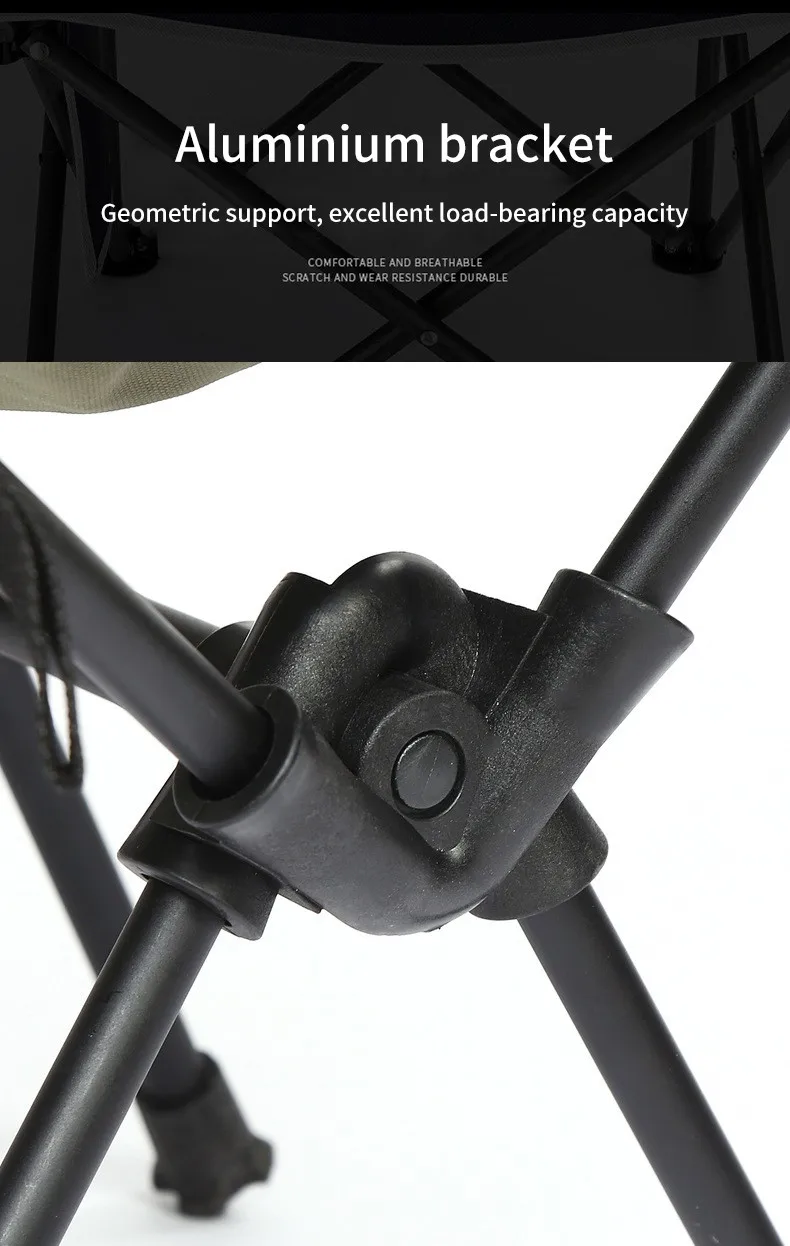 Ultralight Portable Folding Chair Outdoor Camping Detachable Fishing Chair Gardren Furniture Beach BBQ Hiking Picnic Seat