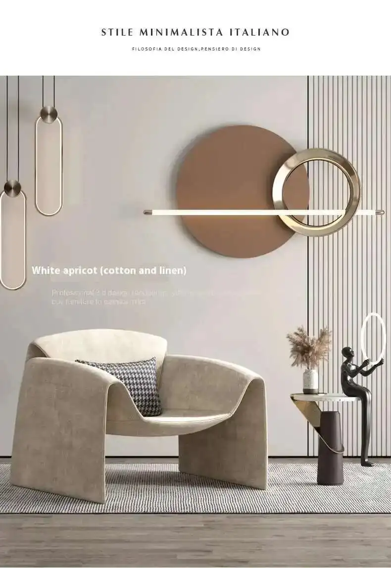 Beauty Salon Furniture Home Chair Relaxing Nordic Modern One Person Room Living Chairs Single Hotel Gamer Sillon Floor Mobile