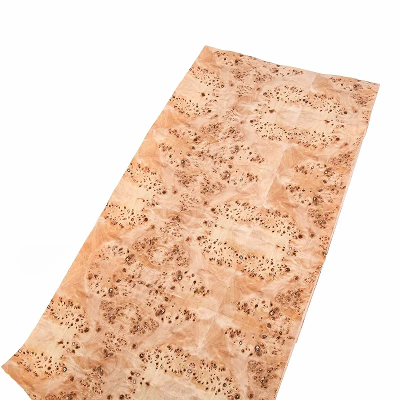Home Decoration Furniture T0.25mm Drum Veneer Furniture Veneer Natural Poplar Tree Nodule Wood Veneer Electric