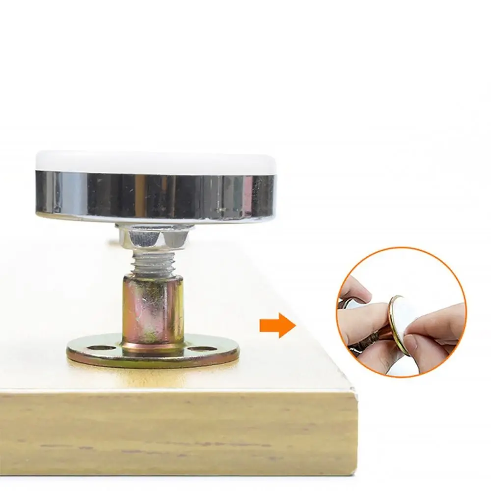 4pcs Height Adjustable Leveling Chair Leg Feet Furniture Mat Screw-in Base Sofa Bed Cabinet Table Floor Protector