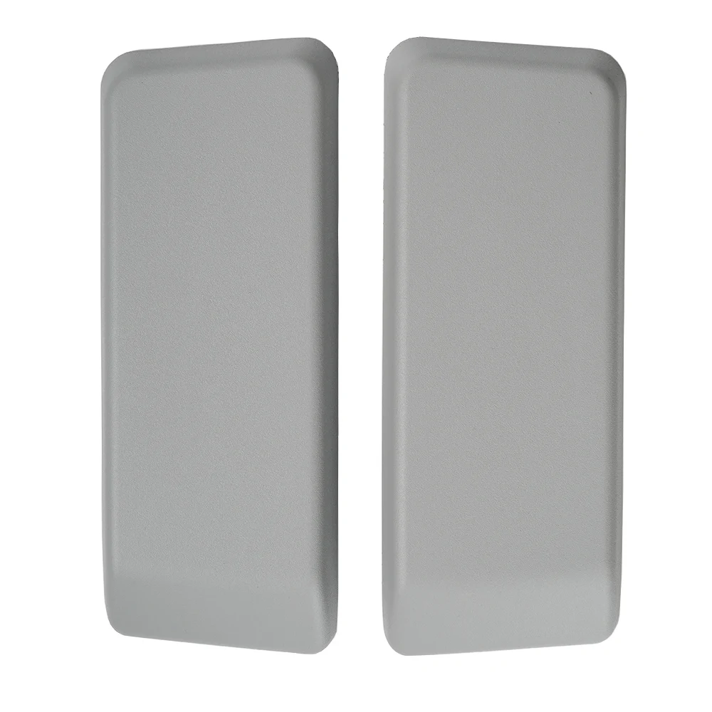 Arm Pads Caps Replacement for Haworth Very Office Home Computers Chair 1 Pair Black Gray Color Armrest Surface Furniture Parts
