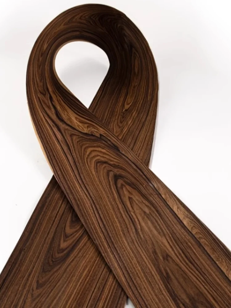 0.5mm Natural Rosewood Veneer Sheet for Guitar Musical Instrument Craft DIY Furniture Cabinet Door Decor Panel Veneer L:250X20cm
