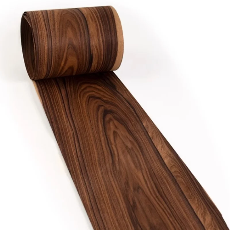 0.5mm Natural Rosewood Veneer Sheet for Guitar Musical Instrument Craft DIY Furniture Cabinet Door Decor Panel Veneer L:250X20cm