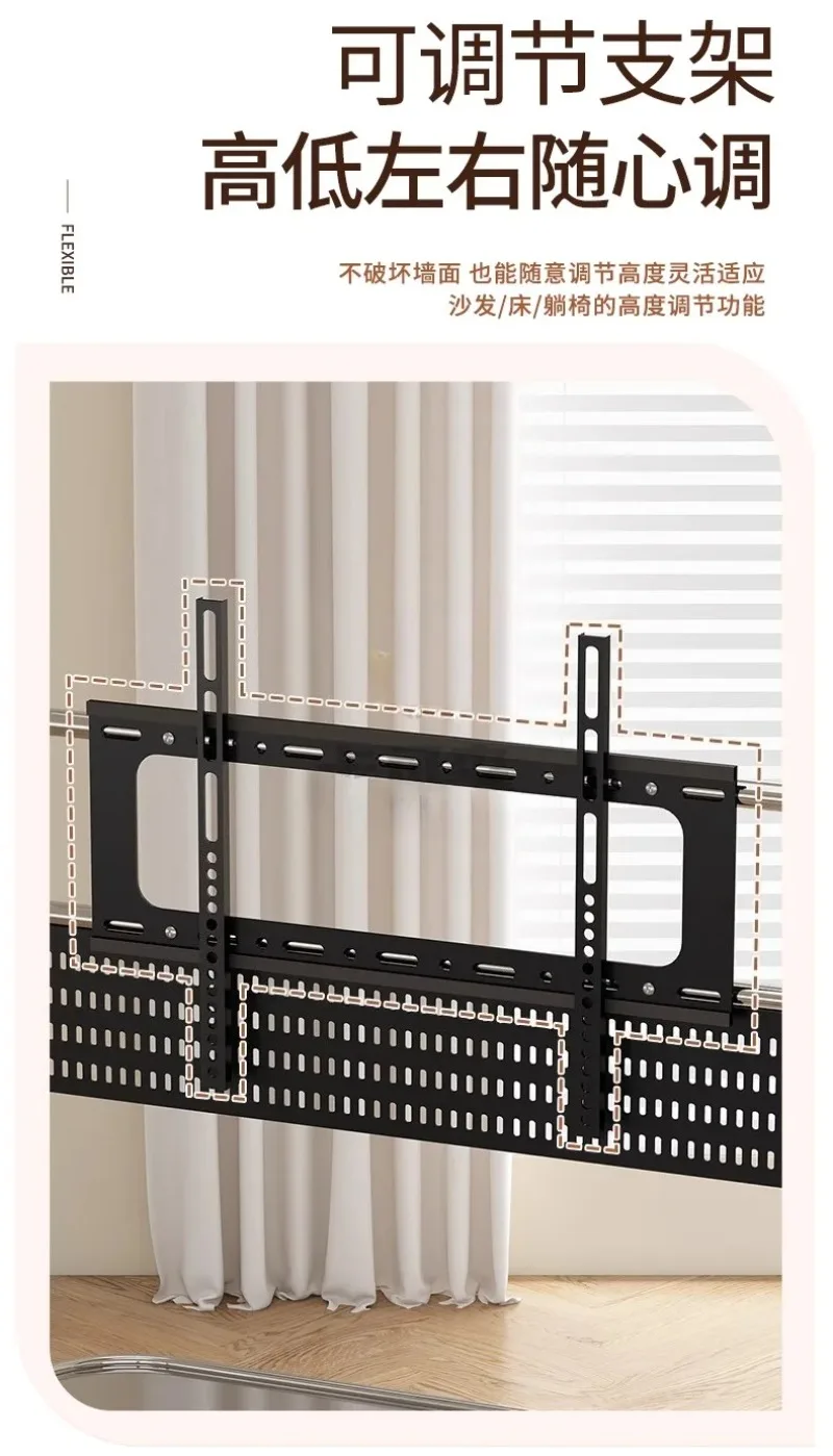 Nordic Simple TV Racks Stainless Steel Material TV Stand Multifunctional Mobile Rack for Young Families Living Room Furniture