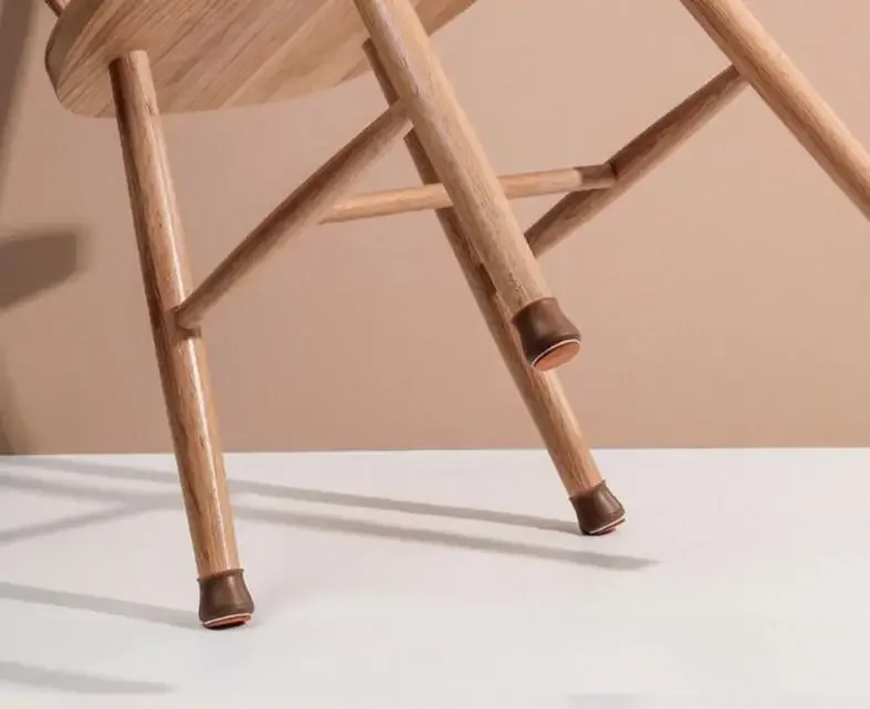 16Pcs Silicone Chair Leg Floor Protectors with Non-slip Felt Furniture Cups for Hardwood Floors, Protect Floors from Scratches