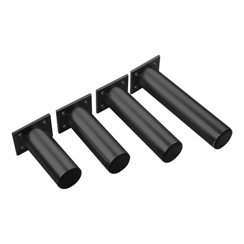 1Pcs 6-40cm Thickened Aluminum Alloy Cabinet Feet Metal Furniture Legs Adjustable TV Cabinet Support Bed Sofa Foot with Screws
