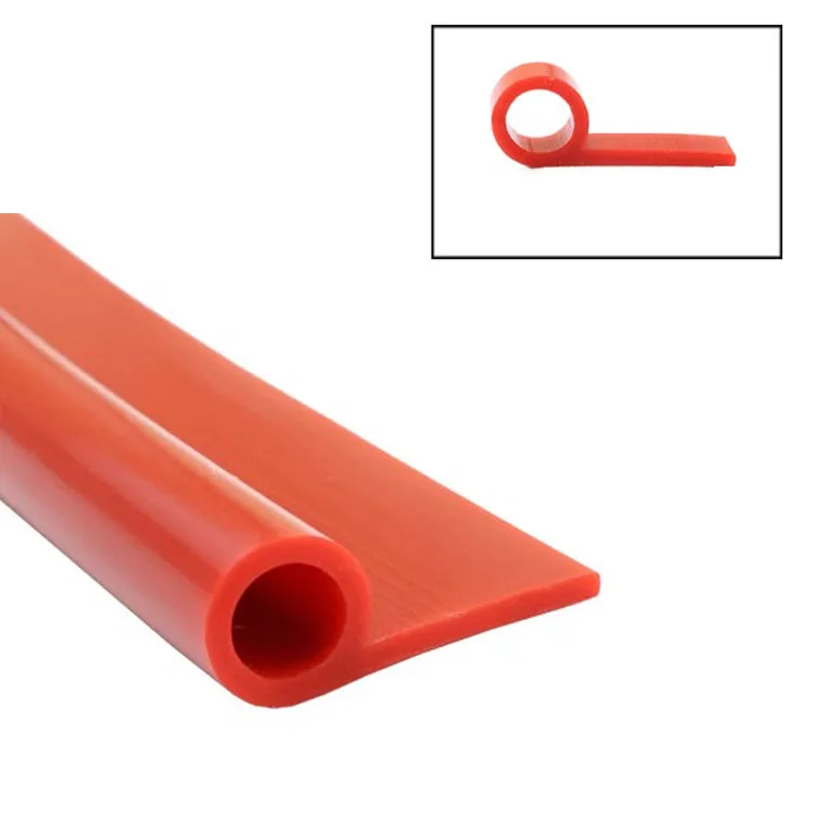 1/5Meter 9 Shape Auto Rubber Seals Car Door high temperature Oven Steam Doors Window Silicone P-Type Weather Strip