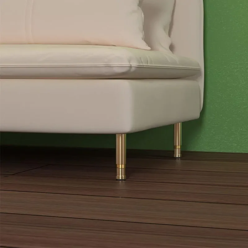 4pcs Adjustable Sofa Legs Metal Modern Furniture Legs for Cabinet Couch Dresser Closet Height Round Sofa Bed Legs Basic