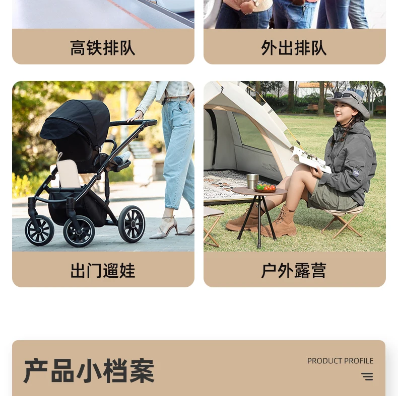 2024 New Adult Children Beach Portable Folding Stool Thickened Chair for Outdoor Camping and Fishing Outdoor Garden Loungers