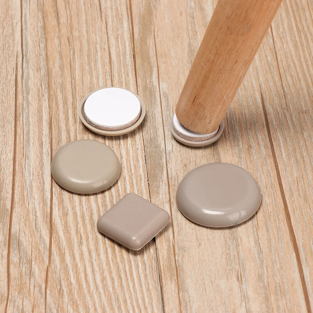 4pcs Slip Mat Anti Scratch Heavy Duty Furniture Thickened Moving Pad Floor Protector Mat Noise Reduce Furniture Sliders